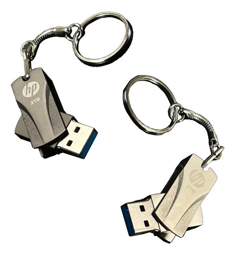 Pendrive 2tb Usb 3.0 Metal Pronta Cor Preto