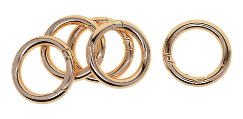 Anillo De Resorte De Fabricación De Joyas Dorado