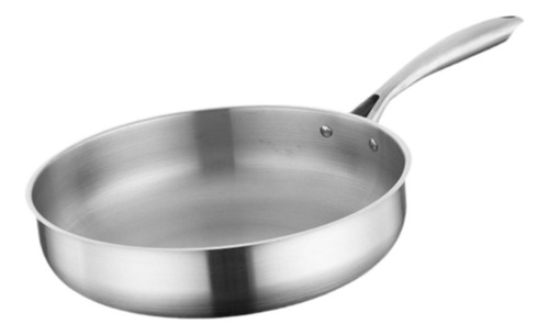 Sartén De Acero Inoxidable Sartén De Filete De 26 Cm