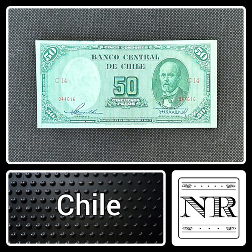 Chile - 50 Escudos - Año 1958 - P #112 - Maschke & Herrera