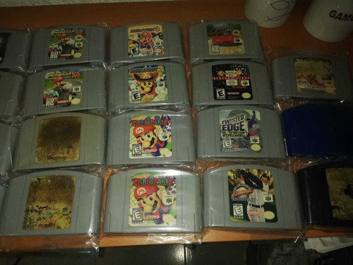 Videojuegos Nintendo 64, Originales Y Las Calcas Originales.