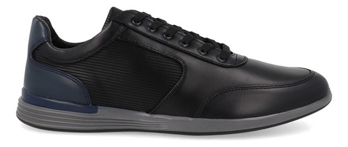 Zapato Casual Trender Color Negro Para Hombre 8750202