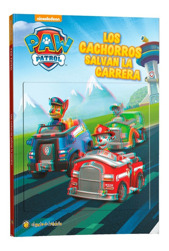 Libro Paw Patrol Ventanas Asombrosas Tapa Lenticular