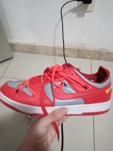 Tenis Nike Dunk Low Red Nike X Offwhite Original