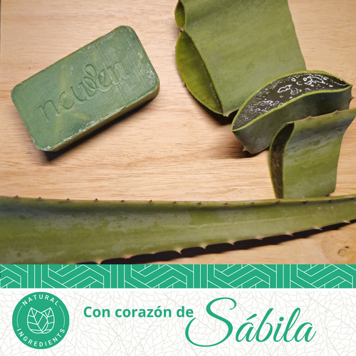 Newen Jabón Corporal Natural Kit - Con Corazón De Sábila