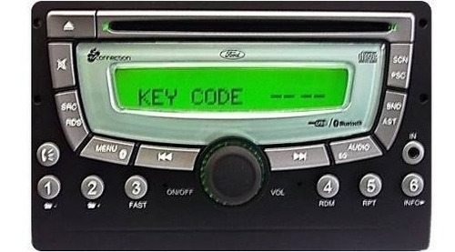 Código De Desbloqueio Senha Rádio Original Ford Ecosport Ka 