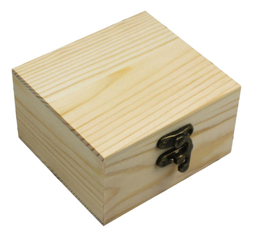 Joyero De Madera Caja De Madera Simple Estuche Para Joyas