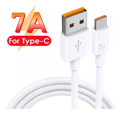 Cable Usb Tipo C Carga Rápida 7a