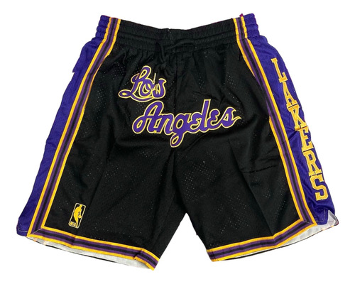 Shorts Bermudas Nba Angeles Lakers