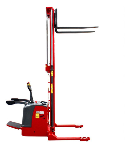 Montacargas Electrico Escalon 2ton Mikels Hombre A Bordo