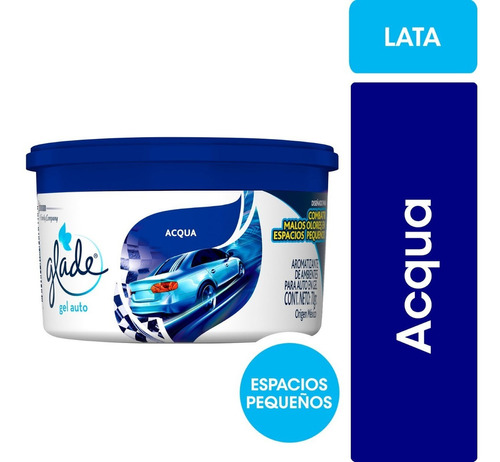 Aromatizante Glade Car minigel acqua 70 g