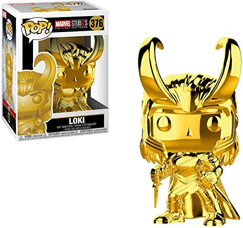 Funko Pop Marvel Marvel Studios 10 Loki Dorado Cromo