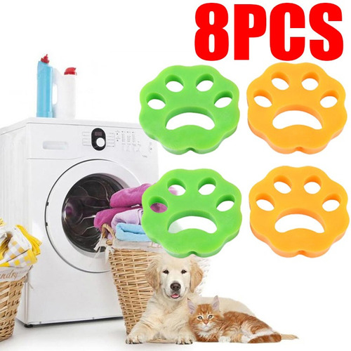 8 Piezas Ropa De Mascotas Depilatoria Para Lavadora Secadora