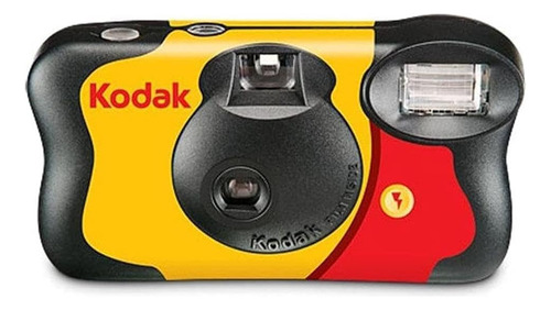 Cámara Desechable Kodak Fun Saver De 35 Mm Con Flash 27 Exp,
