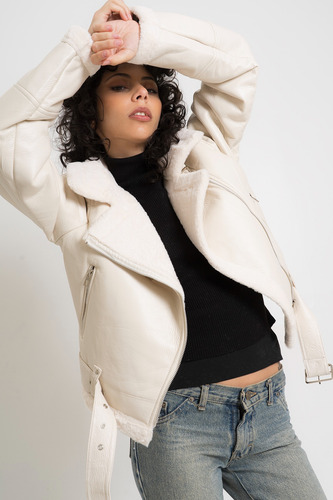 Campera Gamulan Ecocuero Importada Premium I Am