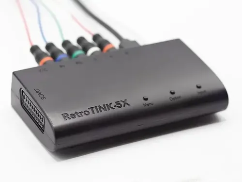 その他 retrotink 5x pro Retrotink 5x Pro Upscaler Full Hd E 1440p + Adaptador Scart