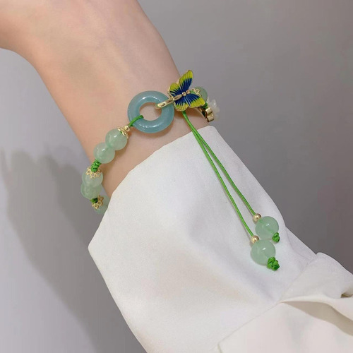 Pulsera G Natural Stone, Pulsera Para Mujer, Piedra Natural