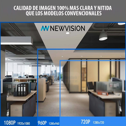 Imagen 6 de 9 de Camara Seguridad Exterior Cctv Full Hd Metalica Gran Angular