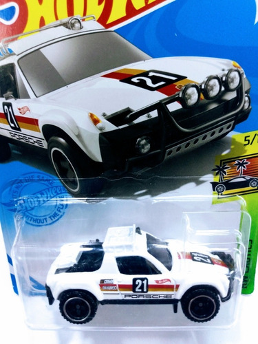 Carrito Hot Wheels Porsche 914 Safari Escala 1:64