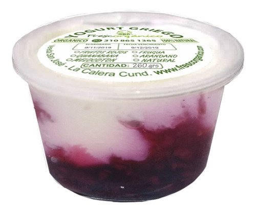 Yogurt Griego Organico