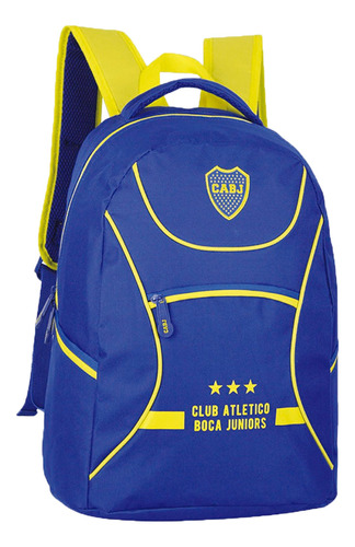 Mochila Boca Juniors Lifestyle Unisex Boca Jr Azul-ama Ras