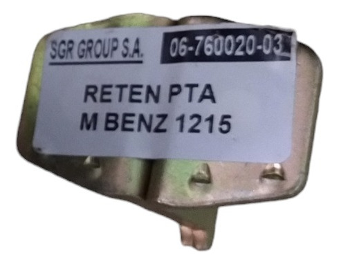 Juego Platina/reten Puerta Camion M Benz 1215