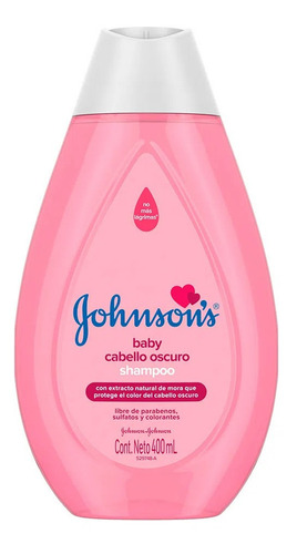 Shampoo Johnsons Baby Cabello Oscuro Original 400ml