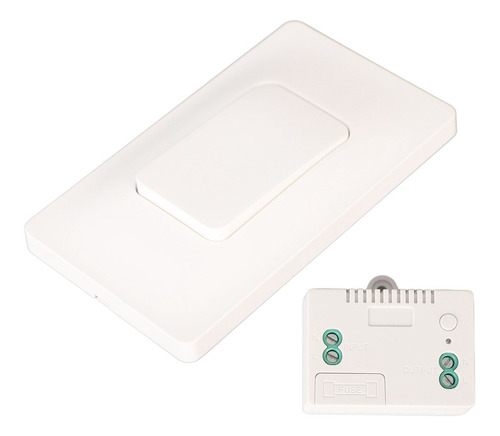 Timbre Inalámbrico Blanco, Autoalimentado, Puerta De Bienven