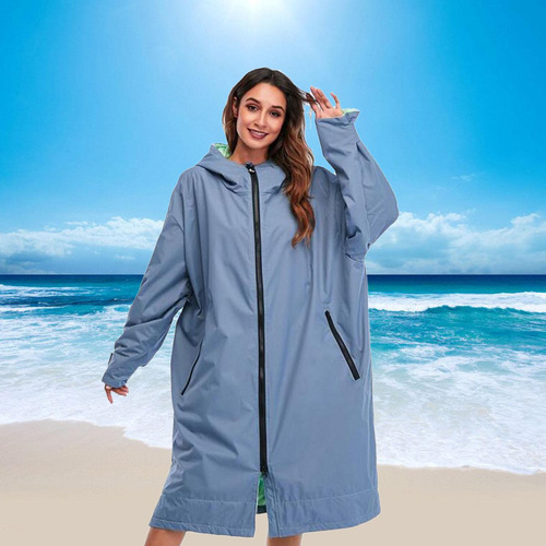 Toalla De Cambio A Prueba De Viento, Poncho De Surf De