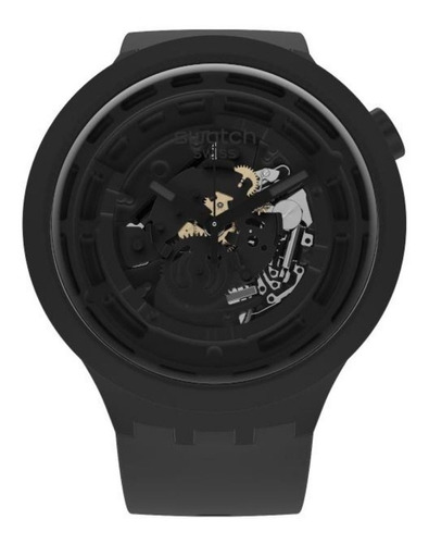 Reloj Swatch Unisex Bioceramic Big Bold C-black Sb03b100