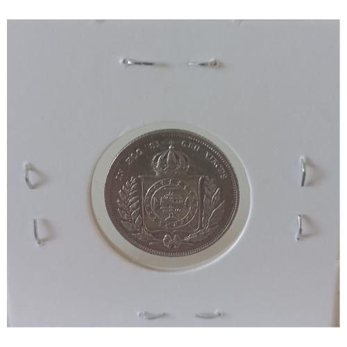 Moeda Antiga De 200 Reis De 1863 (Usado)