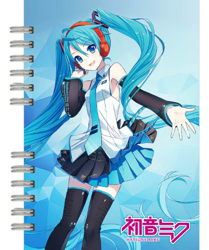 Planner De Miku + Chapita De Regalo