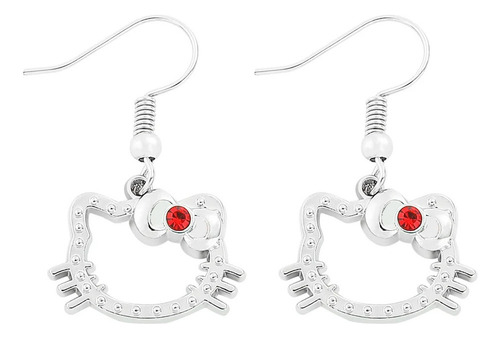 C Set Joyas Hello Kitty, Conjunto Collar Aros Y Pulsera