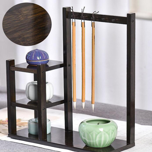 Soporte Para Pinceles De Caligrafía, Estante Para Negro