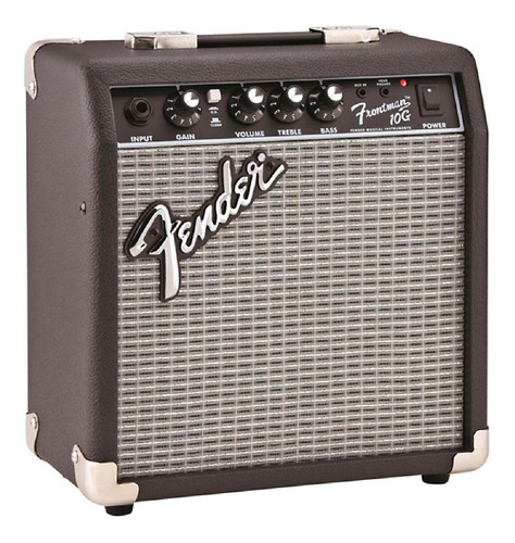 Amplificador Fender Frontman Series 10g Cor Preto/prata 120v