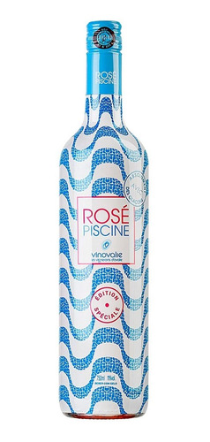 Imagem 1 de 5 de Vinho Francês Rosé Piscine Copacabana 750 Ml (ed. Especial)