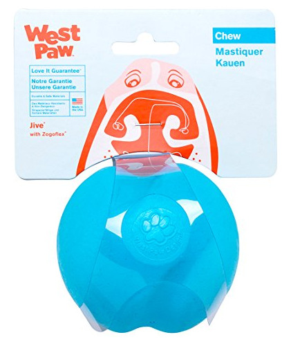 Juguete Masticable Para Perros West Paw Zogoflex Jive Ball. 