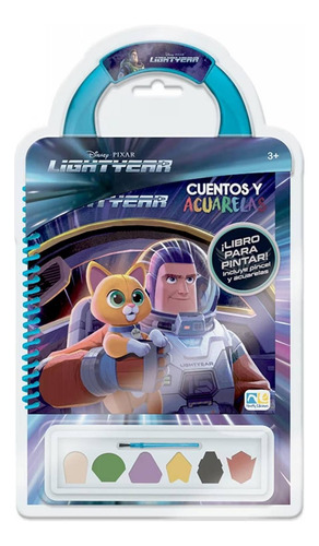 Libro Para Colorear Cuentos Y Acuarelas Lightyear
