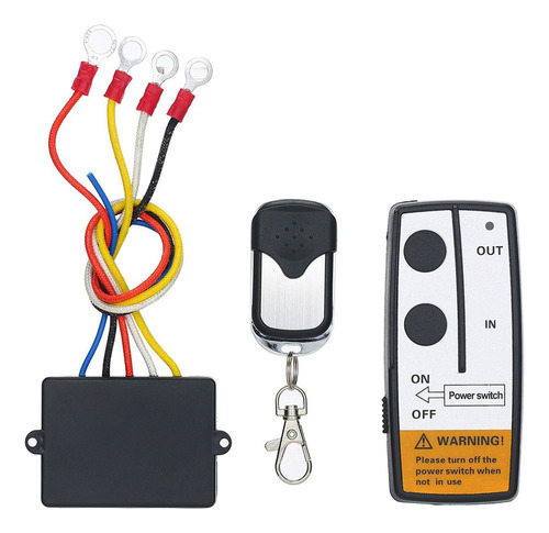 Kit De Control Inalámbrico Universal Winch Remote Dc12v 12v