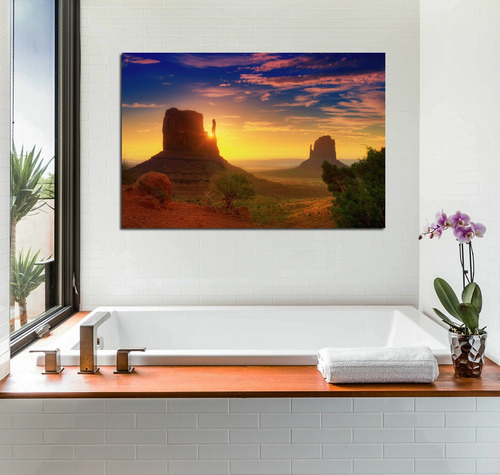 Vinilo Decorativo 40x60cm Paisaje Monument Valley M4