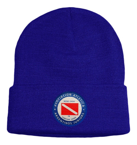 Gorro De Lana Argentinos Juniors Escudo