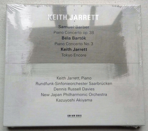 Keith Jarrett Barber Bartók Cd Sellado Importado / Kktus