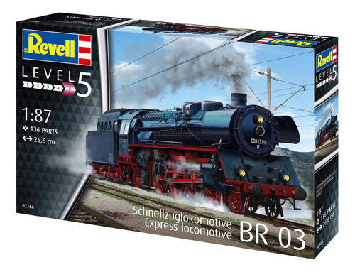 Locomotora  Express Locomotive Br03 1:87 Revell