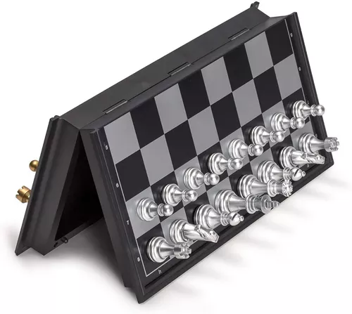 Conjunto de peças de xadrez, conjunto de xadrez, profissional, requintado,  dobrável para crianças e adultos : .com.br: Brinquedos e Jogos