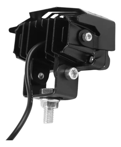 Faros Led 2 Lupas Alta Potencia Blanco/ambar Con Estrobo