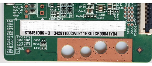 T-con Hkpro 34291100cw02 Td-000p St6451d06-3 Hkp65ruhd1 (Usado)