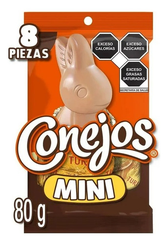 3 Pza Dulce Minis Turin Multipack 8 Piezas 80 G