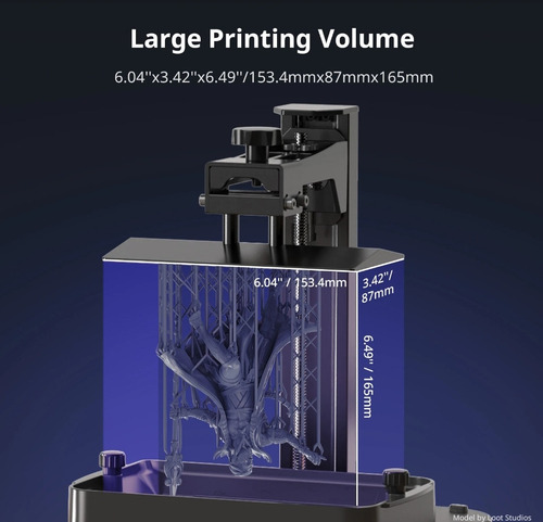 Anycubic Photon Mono 4 10k Impresora 3d Resina Lcd Gris Oscuro (Usado)