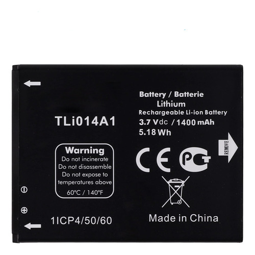 Bateria Tli014a1 Para Alcatel Ot4033 Ot4015 Con Garantia