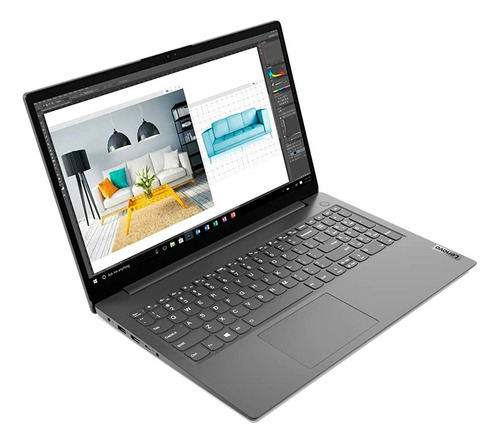 Laptop Lenovo V15 G3 Iap Core I3-1215u, 8gb, 256gb 15.6 Free Color Gris